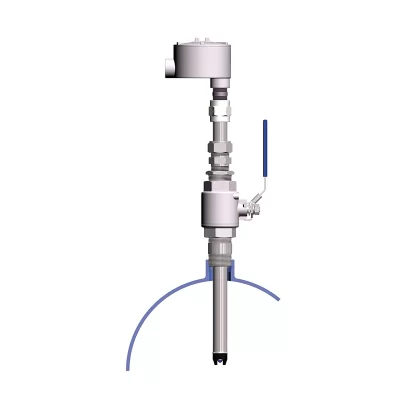 systeme retractable SA877 broadley james pour électrodes pH redox DynaProbe® ST977 ProcessProbe SA477