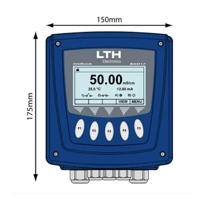 Schéma Transmetteur monovoie Série BXD17 - LTH- System-c-industries