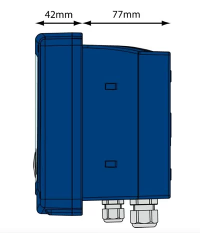 Schéma Transmetteur monovoie Série BXD17 - LTH- System-c-industries